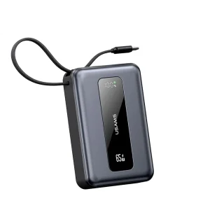 پاوربانک USAMS مدل CD243 ظرفیت 20000mAH توان خروجی 65W