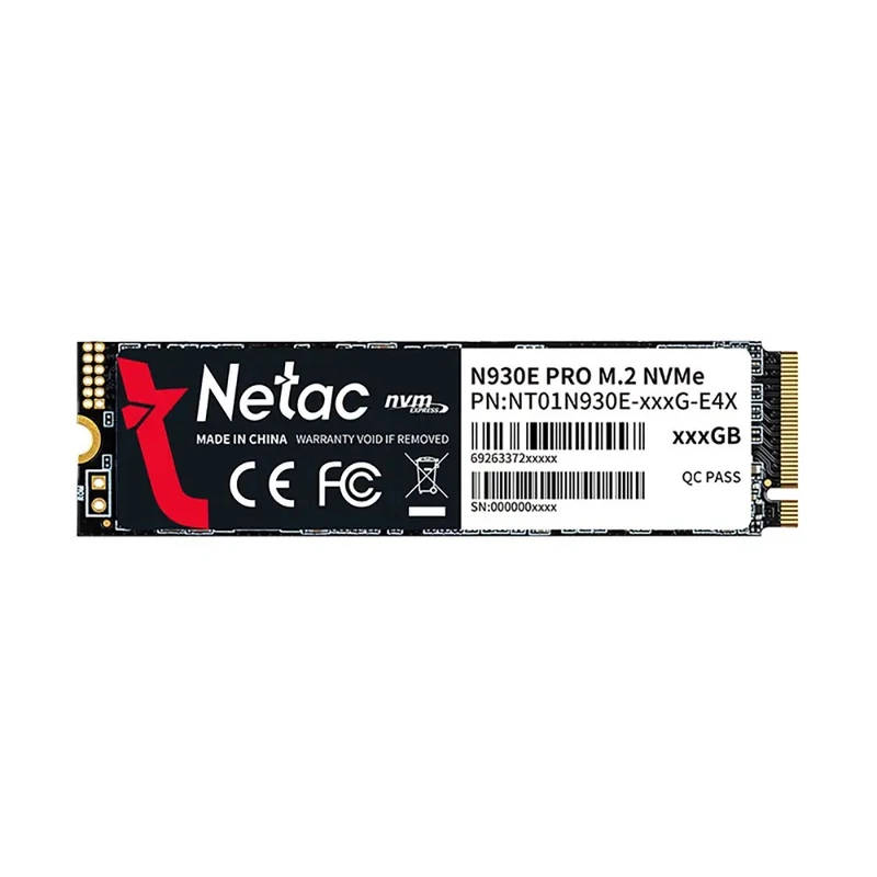 اس اس دی اینترنال  NETAC مدل N930E PRO ظرفیت 256GB
