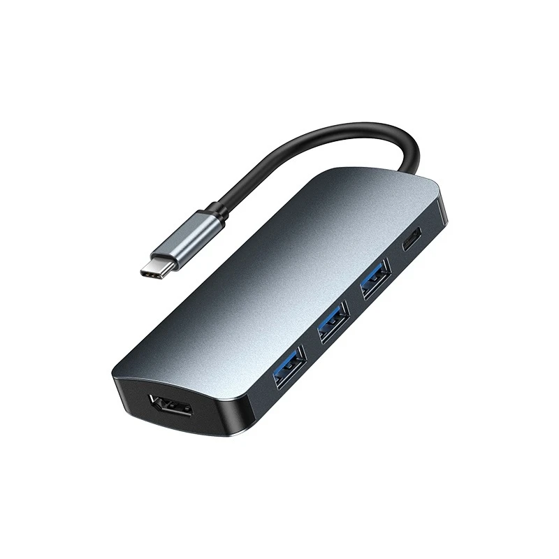 هاب 5 پورت USB-C برند REMAX مدل RU-U5