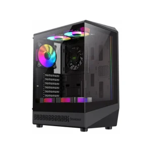 کیس کامپیوتر GAMEMAX مدل Vista COC BK