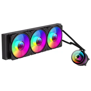 فن CPU برند GAMEMAX مدل IceBurg360 Infinity Black