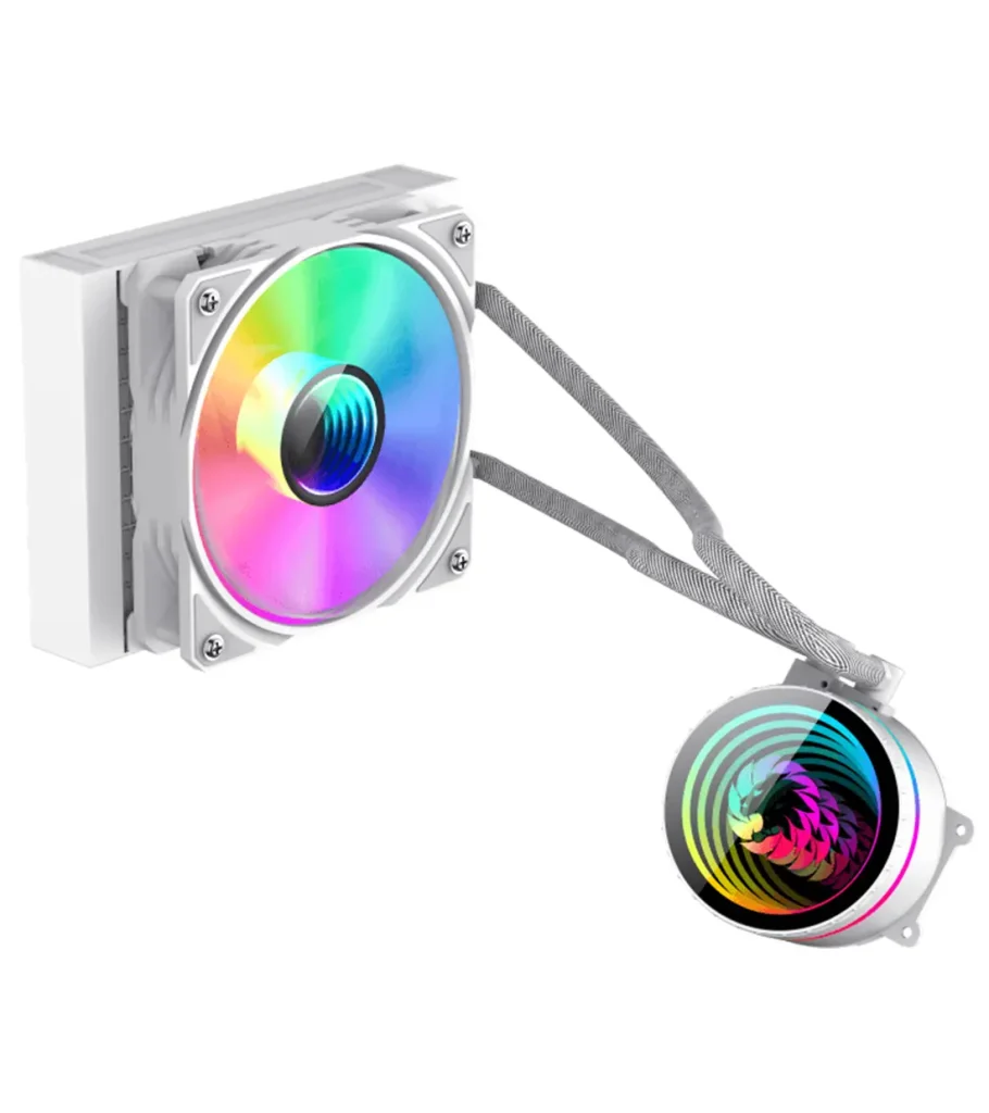 فن CPU برند GAMEMAX مدل IceBurg 120 Infinity White