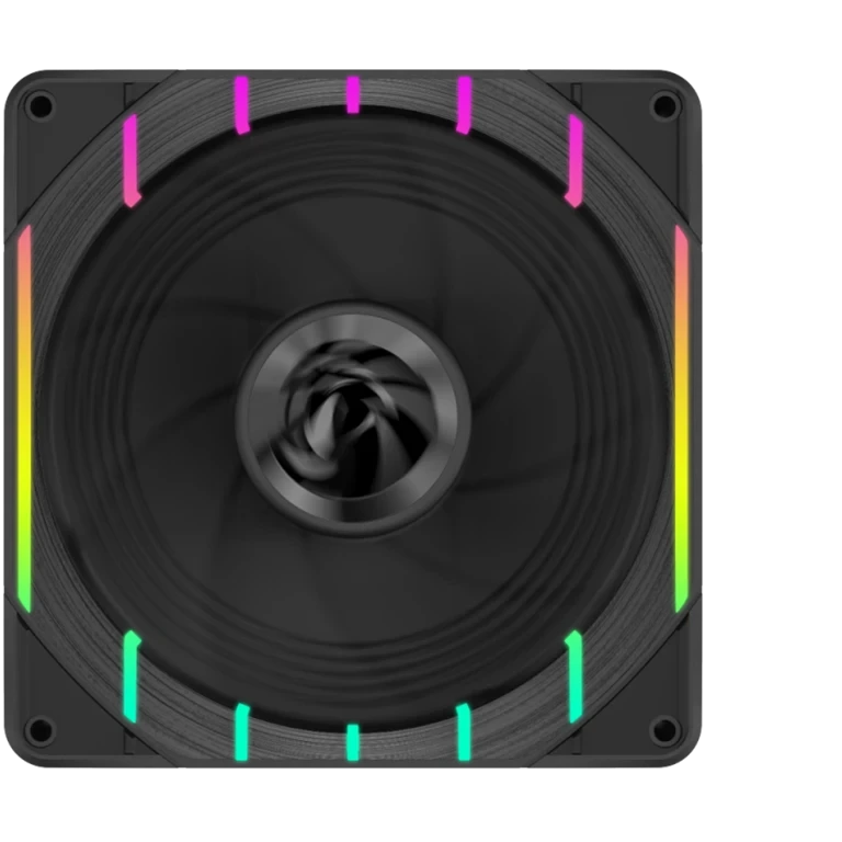 فن کیس برند GAMEMAX مدل Tornado T12 ARGB-Reverse Black