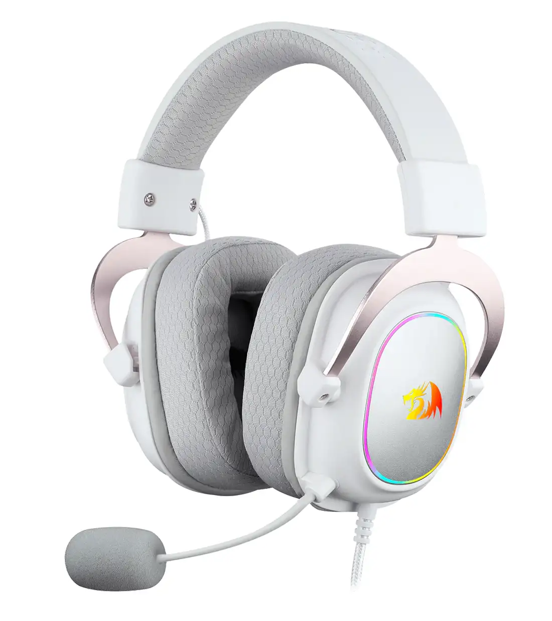 هدست REDRAGON مدل ZEUS-X H510 White RGB