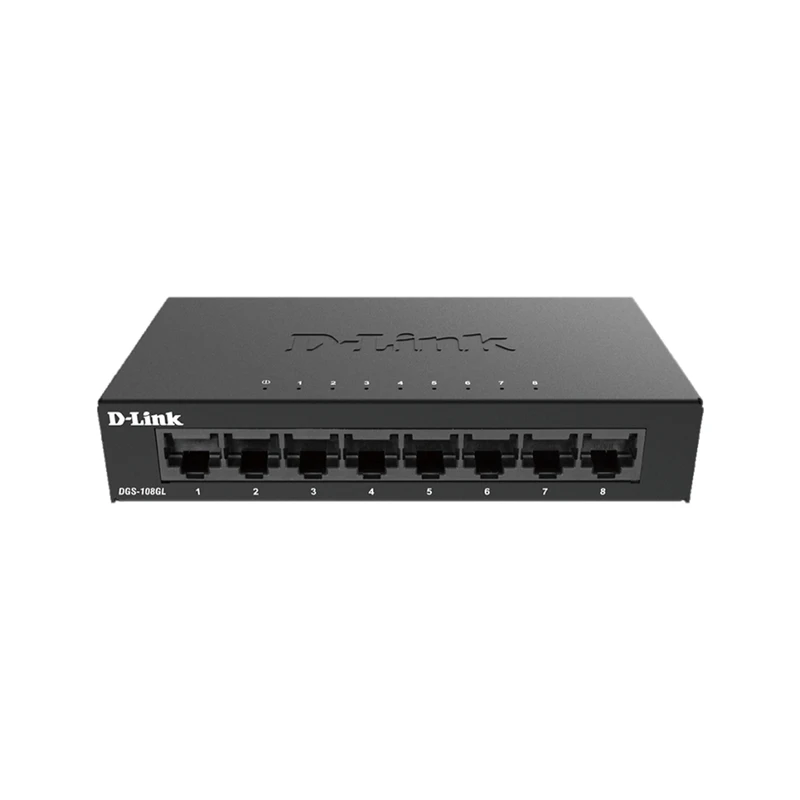 سوییچ 8 پورت گیگابیت D-LINK مدل DGS-108GL