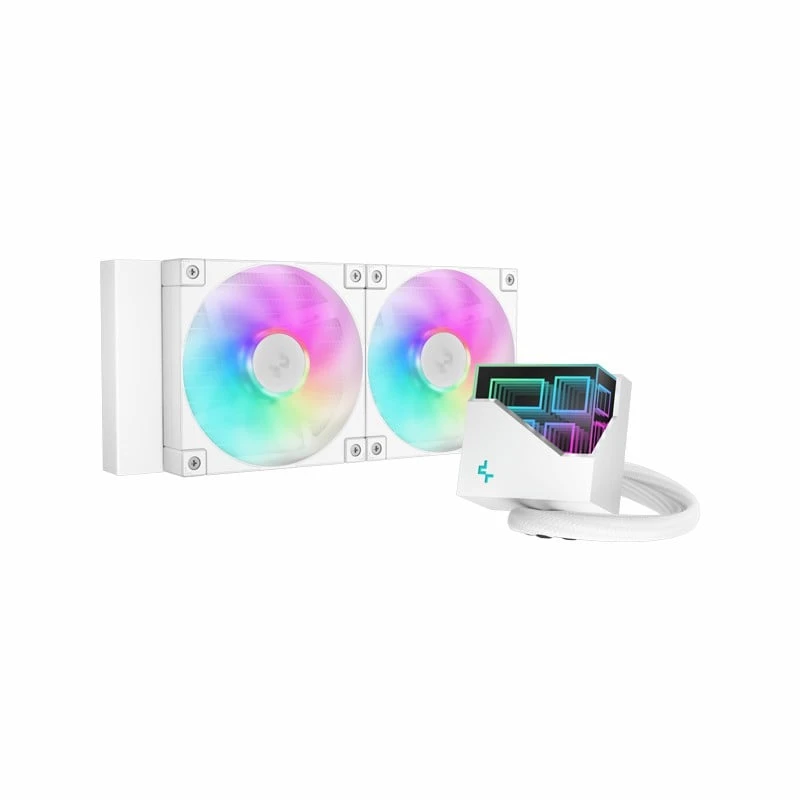 فن CPU برند DEEPCOOL مدل LT240 ARGB WH