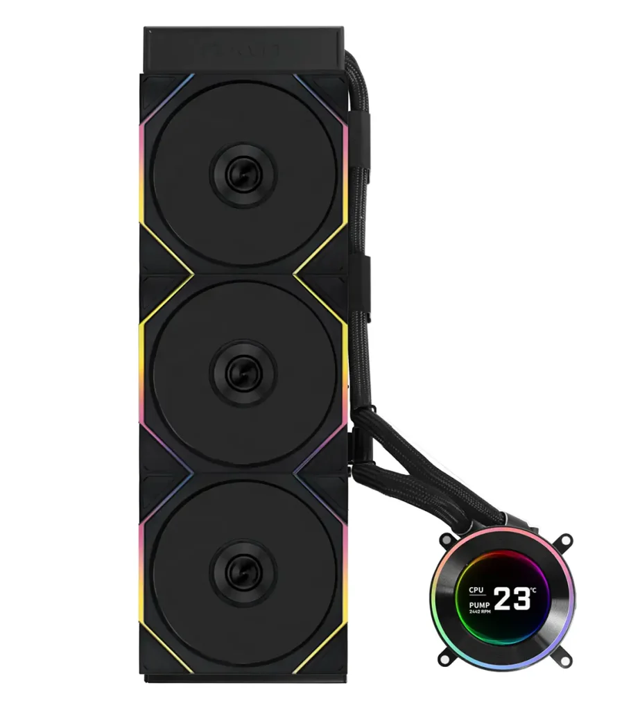 فن CPU برند LIAN LI مدل HydroShift II LCD-C 360TL Black