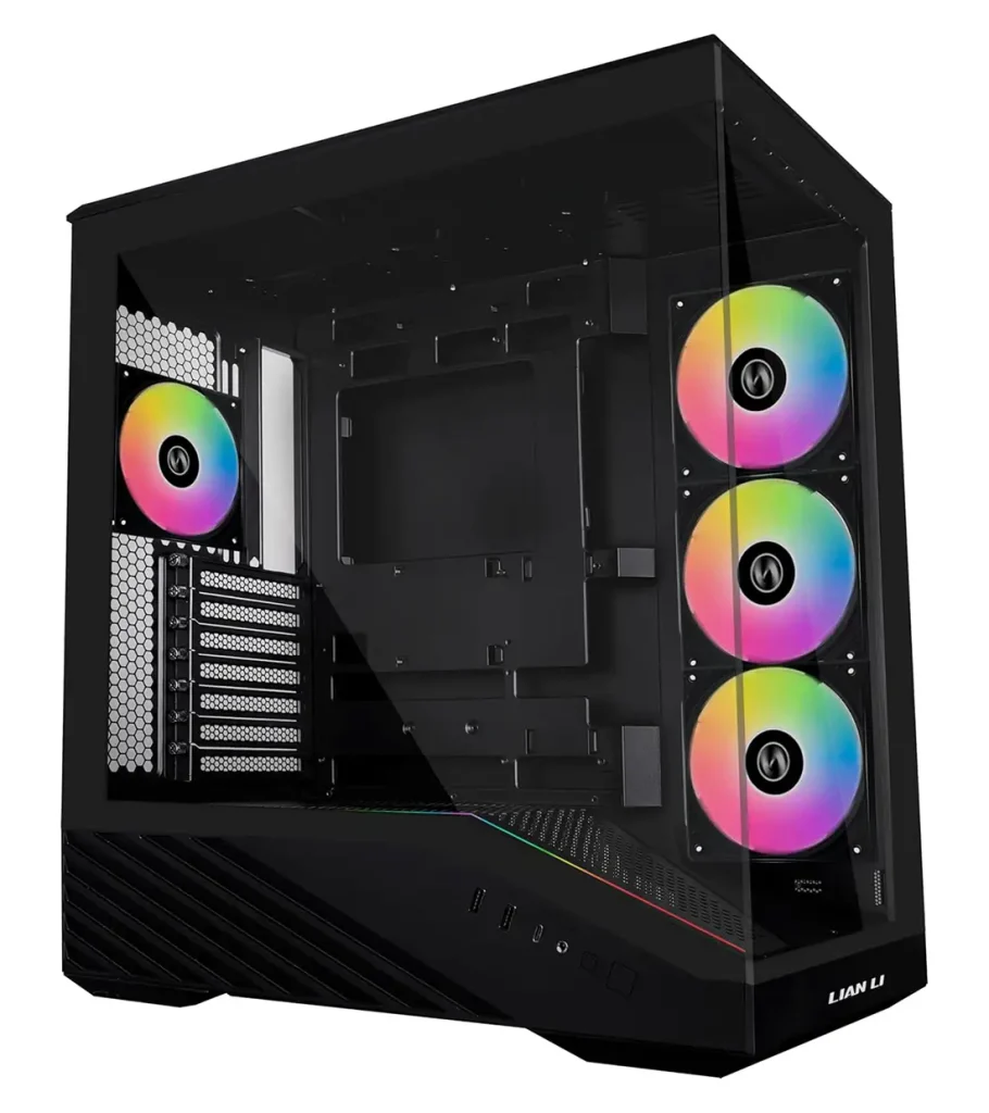 کیس کامپیوتر LIAN LI مدل Vector V100R Black 4F