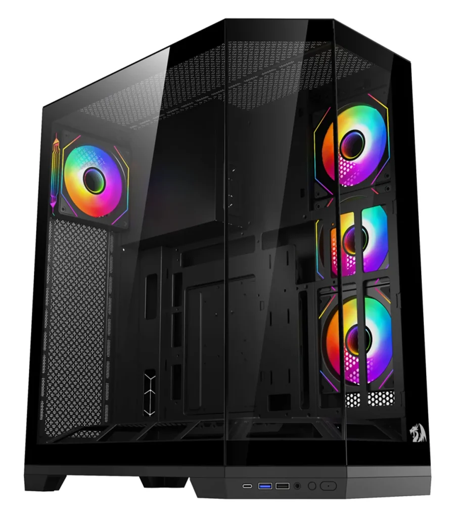 کیس کامپیوتر REDRAGON مدل EDGE CA-608 4F