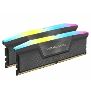 رم دسکتاپ CORSAIR مدل VENGEANCE RGB 5200MHz ظرفیت 64GB