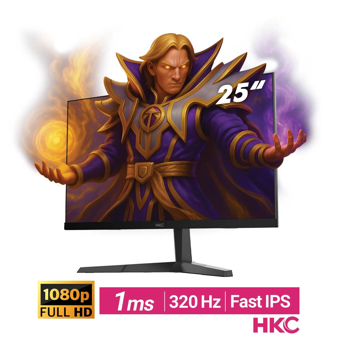 مانیتور 25 اینچ HKC مدل MG25H29F320